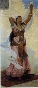  Arab or Arabic people and life. Orientalism oil paintings 55